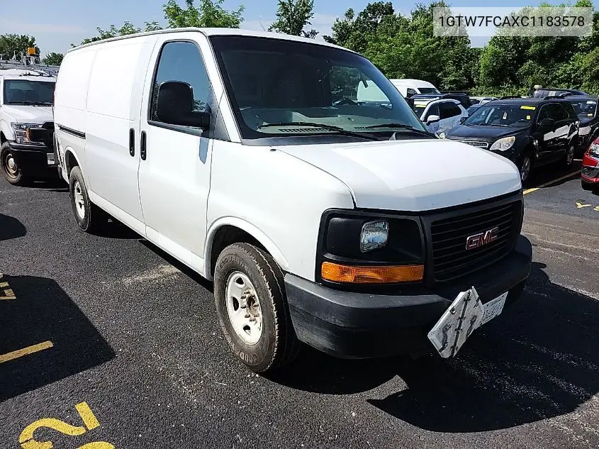 2012 GMC Savana G2500 VIN: 1GTW7FCAXC1183578 Lot: 42618573