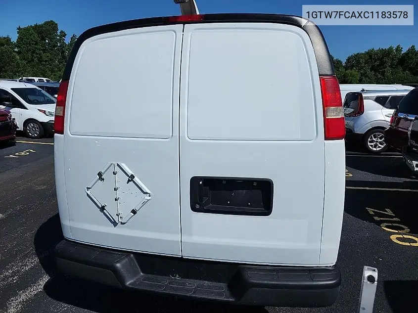 2012 GMC Savana G2500 VIN: 1GTW7FCAXC1183578 Lot: 42618573