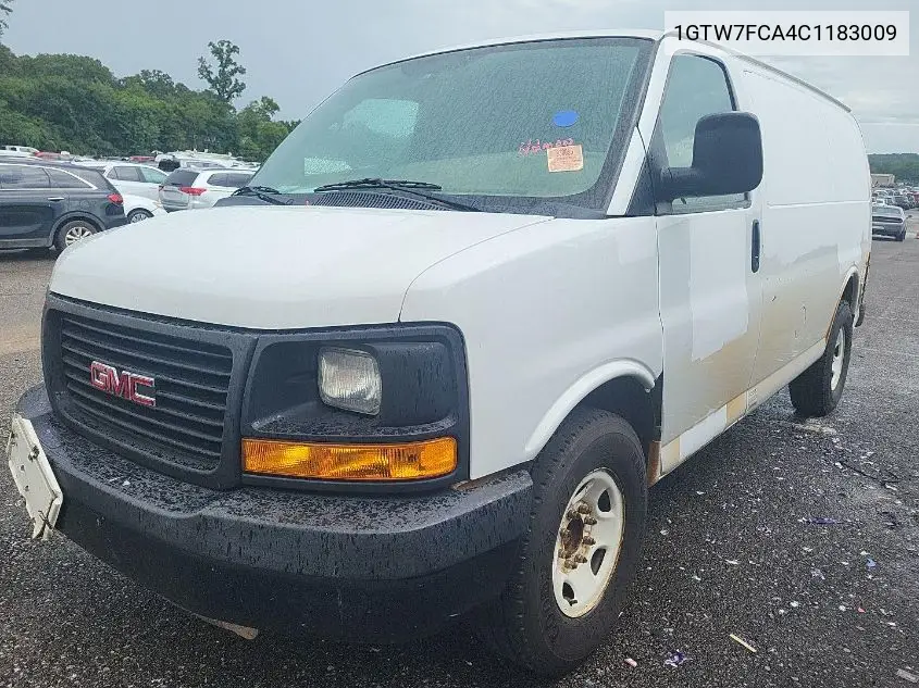 2012 GMC Savana 2500 Work Van VIN: 1GTW7FCA4C1183009 Lot: 42621037