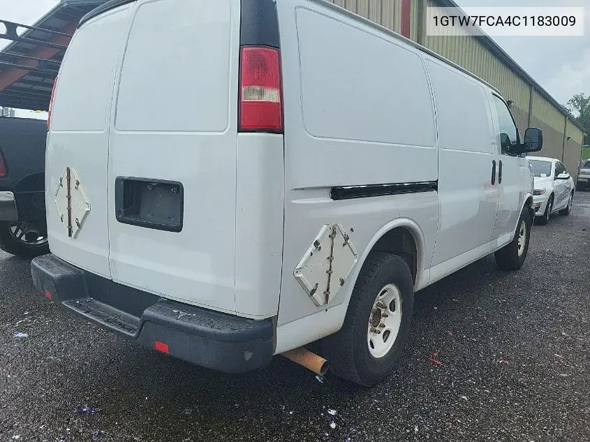 2012 GMC Savana 2500 Work Van VIN: 1GTW7FCA4C1183009 Lot: 42621037