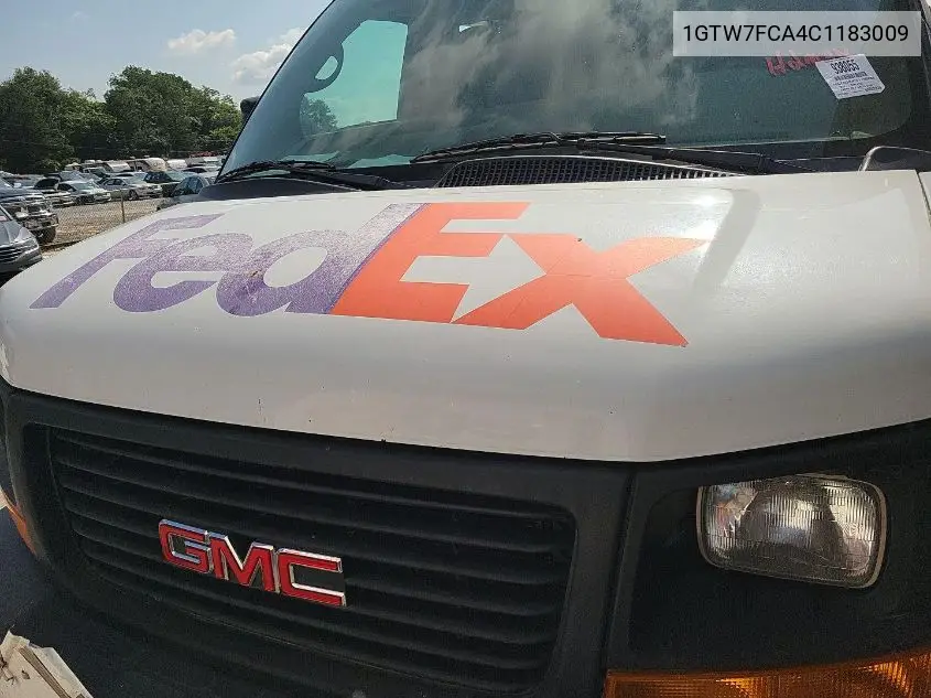 2012 GMC Savana 2500 Work Van VIN: 1GTW7FCA4C1183009 Lot: 42621037