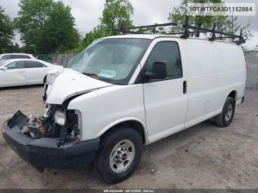 2013 GMC Savana VIN: 1GTWTFCA3D1152884 Lot: 42230464