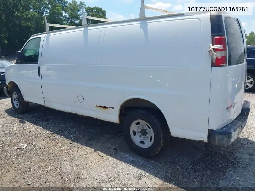 1gtz7ucg6d1165781 1GTZ7UCG6D1165781 2013 GMC Savana 3500 Work Van