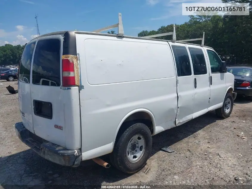 1gtz7ucg6d1165781 1GTZ7UCG6D1165781 2013 GMC Savana 3500 Work Van