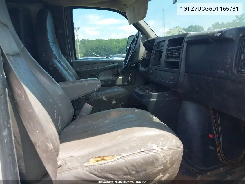1gtz7ucg6d1165781 1GTZ7UCG6D1165781 2013 GMC Savana 3500 Work Van