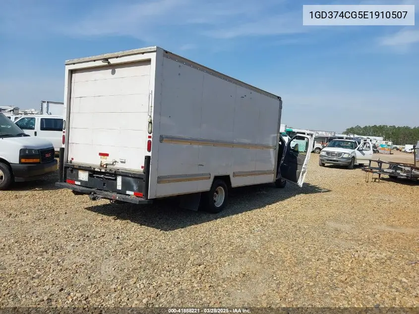 2014 GMC Savana Cutaway 3500 VIN: 1GD374CG5E1910507 Lot: 41888221