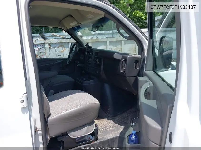 2015 GMC Savana 2500 Work Van VIN: 1GTW7FCF2F1903407 Lot: 42632742