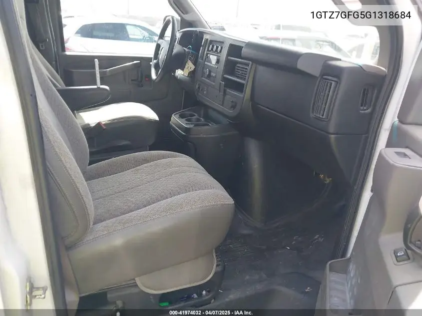 2016 GMC Savana 3500 Work Van VIN: 1GTZ7GFG5G1318684 Lot: 41974032
