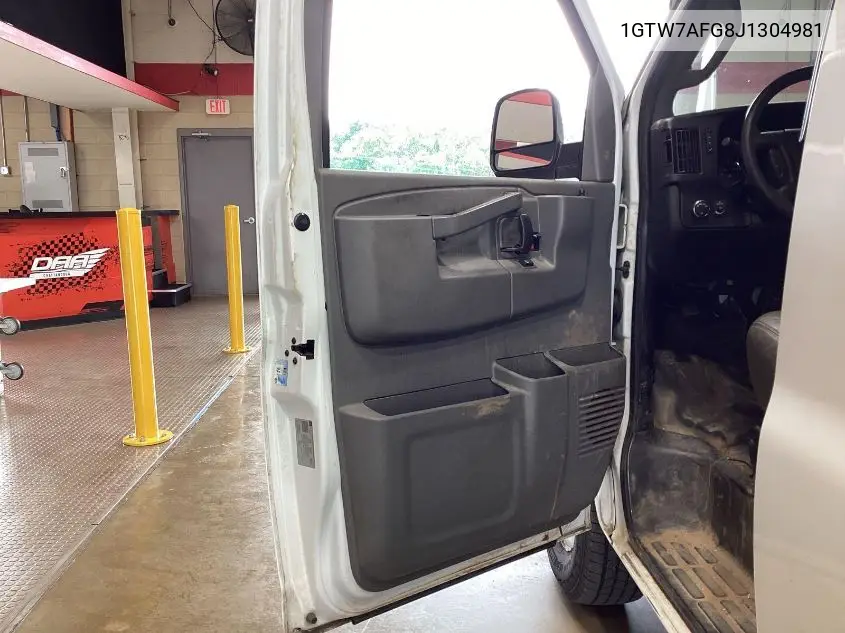 2018 GMC Savana G2500 VIN: 1GTW7AFG8J1304981 Lot: 42650273