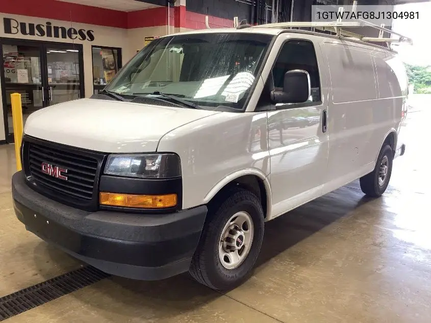 2018 GMC Savana G2500 VIN: 1GTW7AFG8J1304981 Lot: 42650273