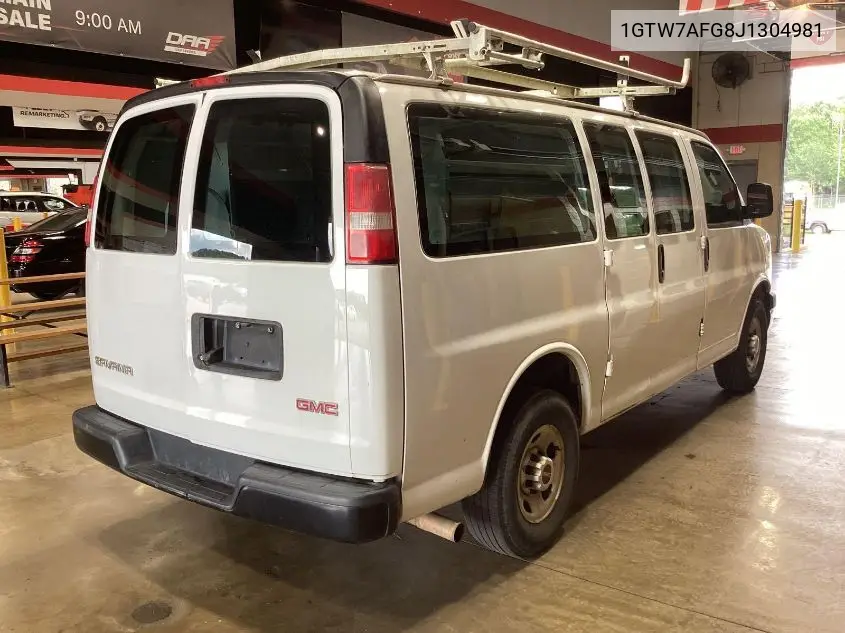 2018 GMC Savana G2500 VIN: 1GTW7AFG8J1304981 Lot: 42650273