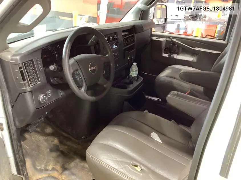 2018 GMC Savana G2500 VIN: 1GTW7AFG8J1304981 Lot: 42650273