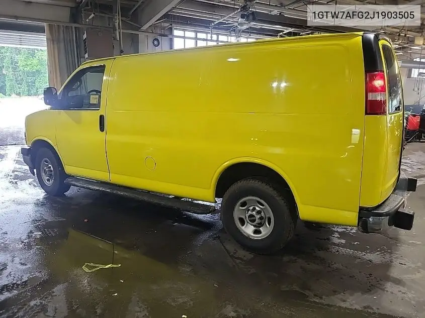 2018 GMC Savana G2500 VIN: 1GTW7AFG2J1903505 Lot: 42666489