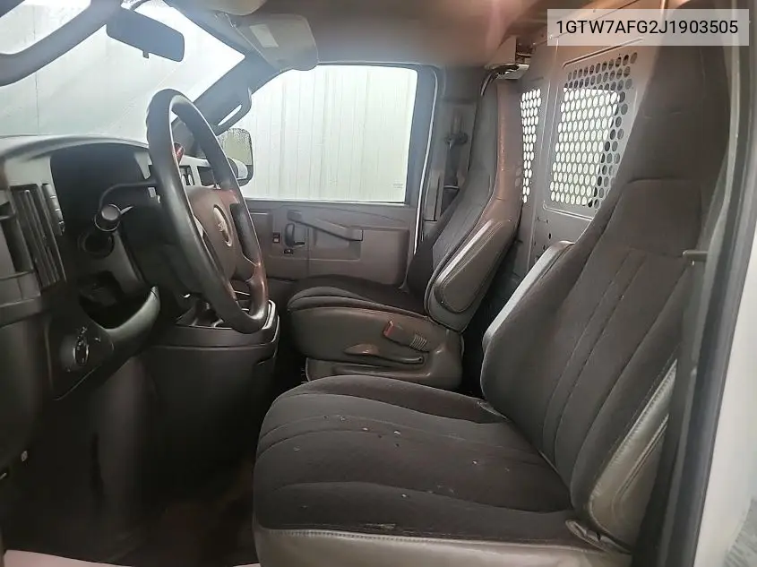 2018 GMC Savana G2500 VIN: 1GTW7AFG2J1903505 Lot: 42666489