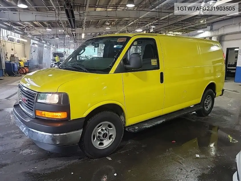 2018 GMC Savana G2500 VIN: 1GTW7AFG2J1903505 Lot: 42666489