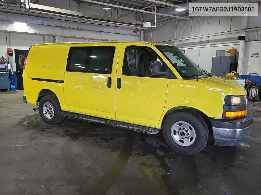 2018 GMC Savana G2500 VIN: 1GTW7AFG2J1903505 Lot: 42666489
