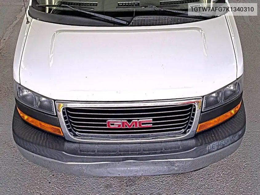 2019 GMC Savana G2500 VIN: 1GTW7AFG7K1340310 Lot: 42642641