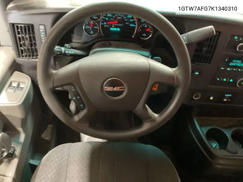 2019 GMC Savana G2500 VIN: 1GTW7AFG7K1340310 Lot: 42642641