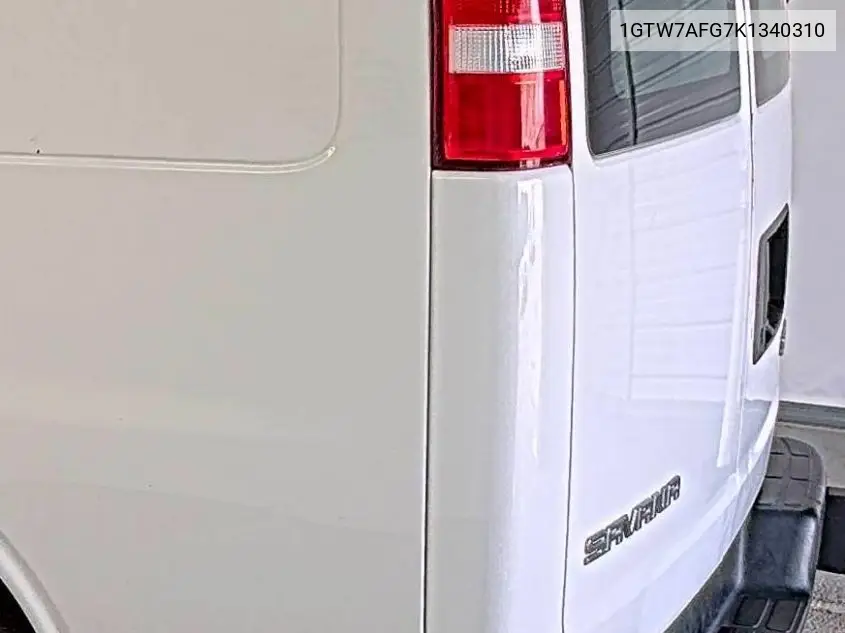 2019 GMC Savana G2500 VIN: 1GTW7AFG7K1340310 Lot: 42642641