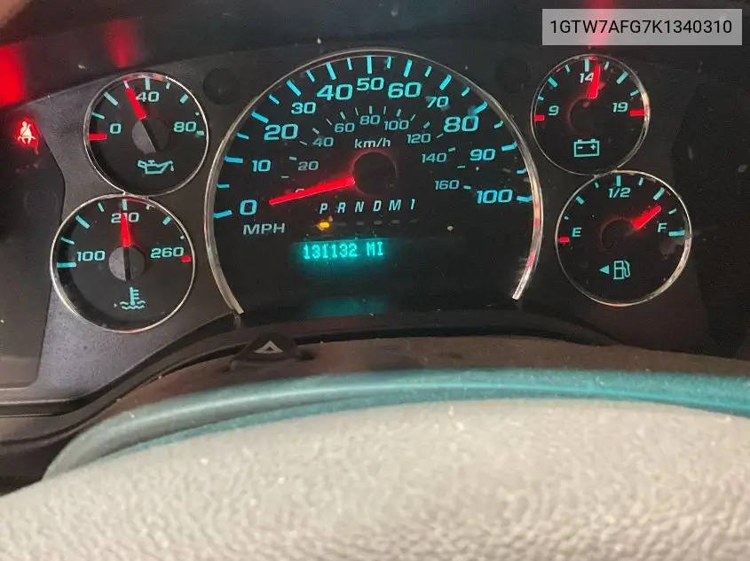 2019 GMC Savana G2500 VIN: 1GTW7AFG7K1340310 Lot: 42642641