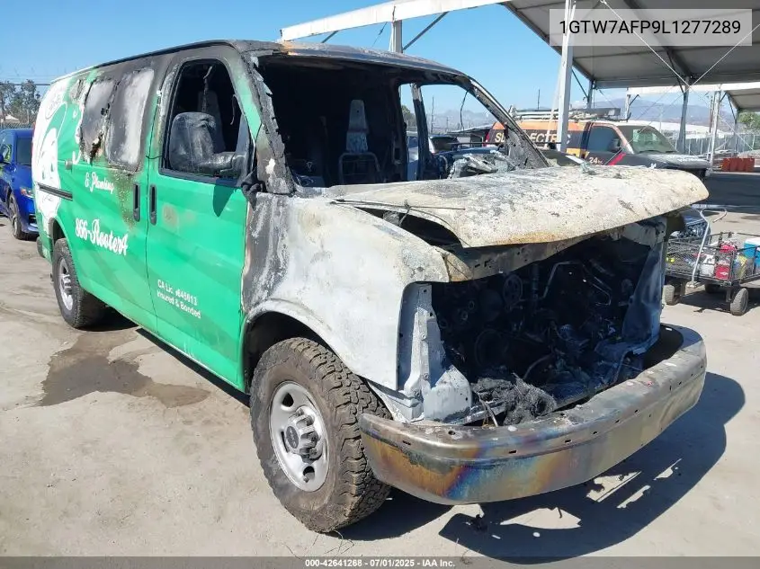 2020 GMC Savana Cargo Rwd 2500 Regular Wheelbase Work Van VIN: 1GTW7AFP9L1277289 Lot: 42641268