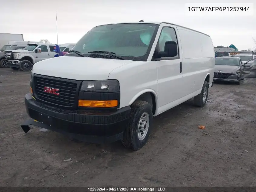 2023 GMC Savana G2500 VIN: 1GTW7AFP6P1257944 Lot: 12299264