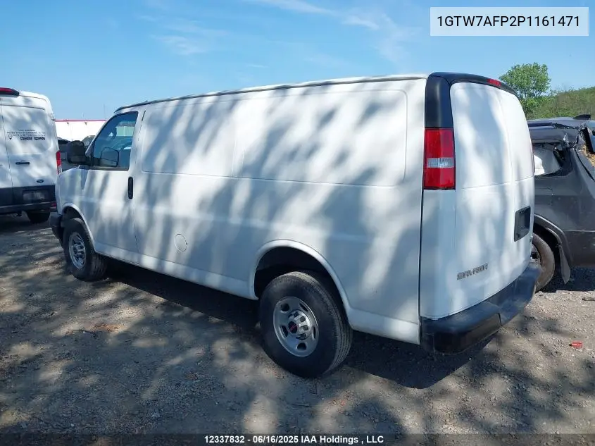 2023 GMC Savana G2500 VIN: 1GTW7AFP2P1161471 Lot: 12337832