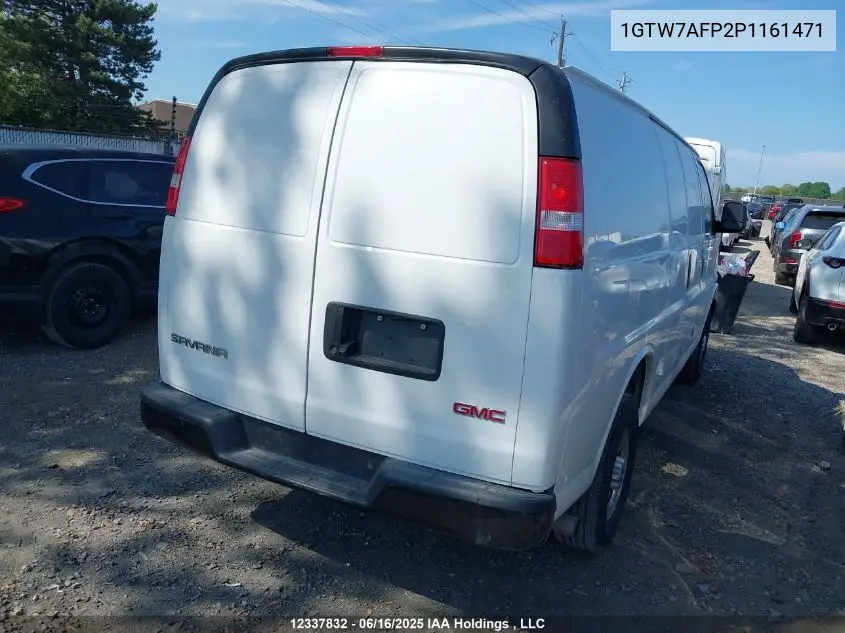 2023 GMC Savana G2500 VIN: 1GTW7AFP2P1161471 Lot: 12337832
