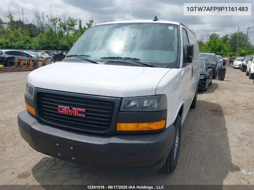 2023 GMC Savana G2500 VIN: 1GTW7AFP9P1161483 Lot: 12341016