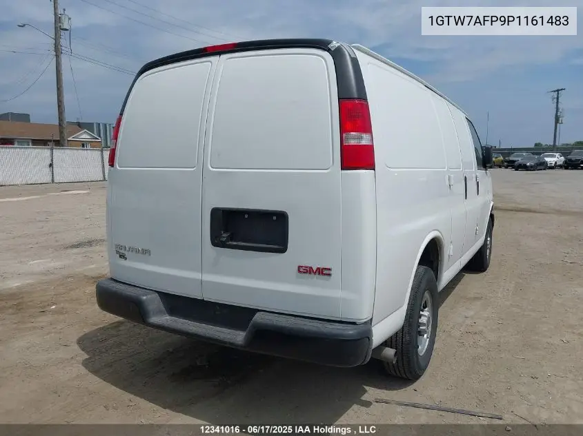 2023 GMC Savana G2500 VIN: 1GTW7AFP9P1161483 Lot: 12341016