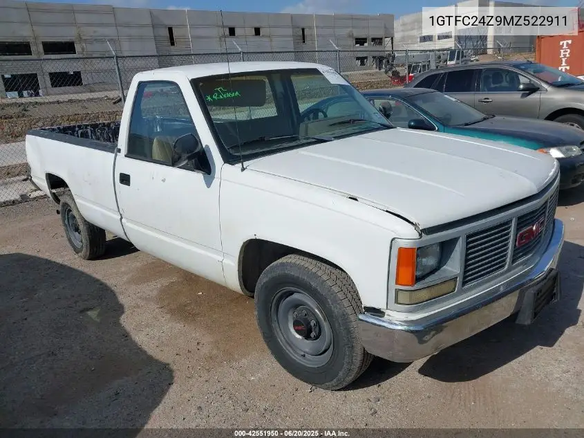 1991 GMC Sierra C2500 VIN: 1GTFC24Z9MZ522911 Lot: 42551950