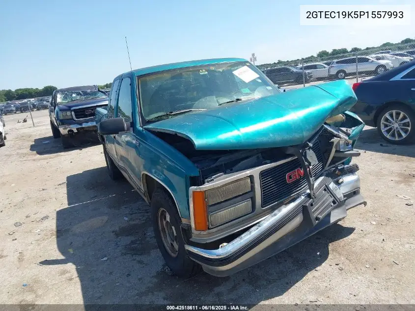 1993 GMC Sierra C1500 VIN: 2GTEC19K5P1557993 Lot: 42518611