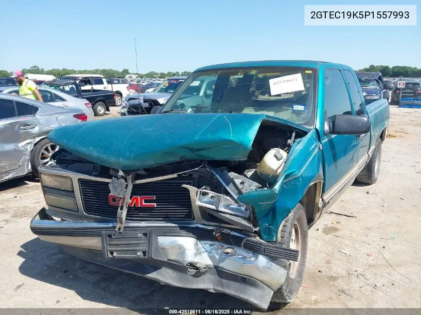 1993 GMC Sierra C1500 VIN: 2GTEC19K5P1557993 Lot: 42518611