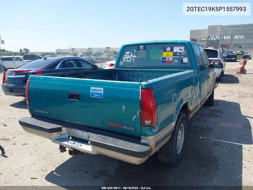 1993 GMC Sierra C1500 VIN: 2GTEC19K5P1557993 Lot: 42518611
