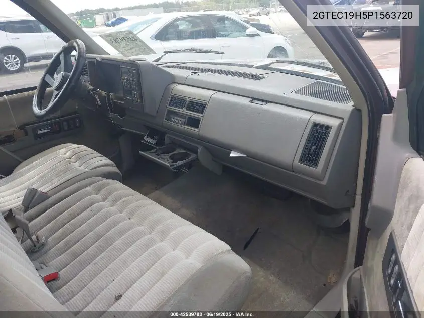 1993 GMC Sierra C1500 VIN: 2GTEC19H5P1563720 Lot: 42539783