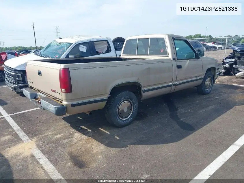 1993 GMC Sierra C1500 VIN: 1GTDC14Z3PZ521338 Lot: 42582831