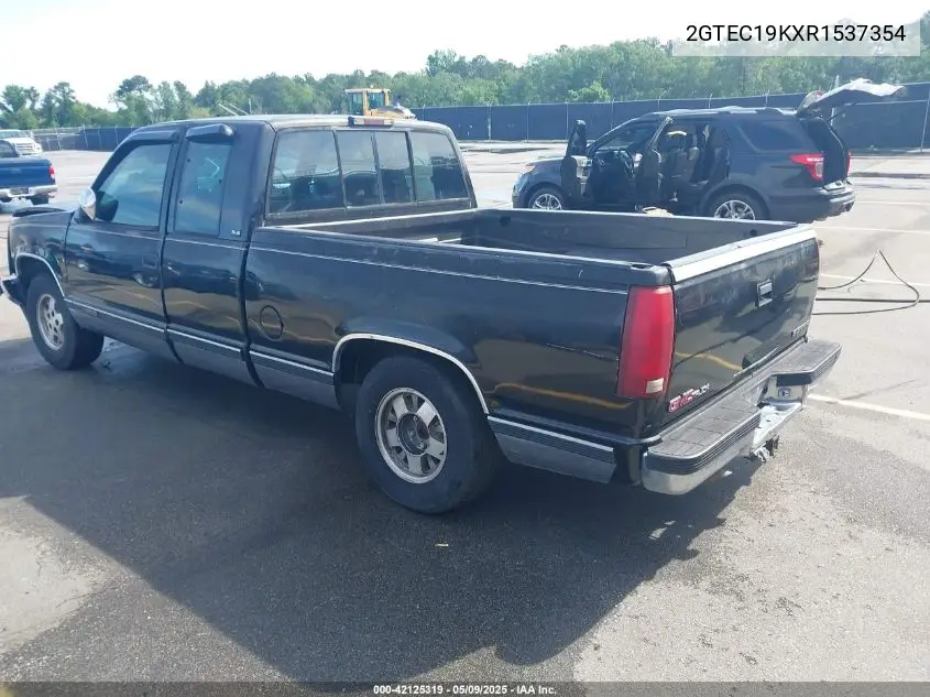 1994 GMC Sierra C1500 VIN: 2GTEC19KXR1537354 Lot: 42125319