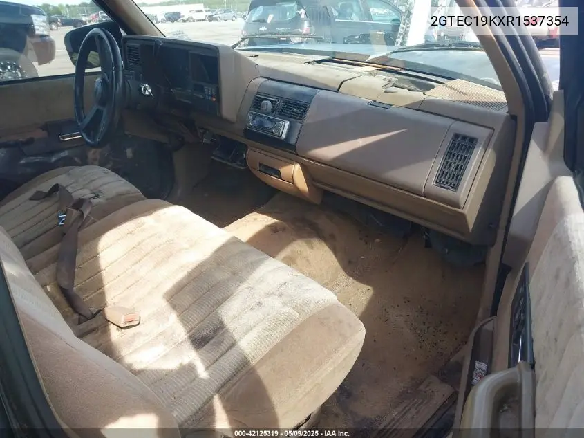 1994 GMC Sierra C1500 VIN: 2GTEC19KXR1537354 Lot: 42125319