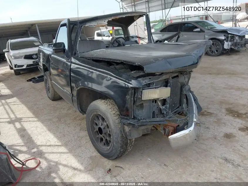 1994 GMC Sierra C1500 VIN: 1GTDC14Z7RZ548920 Lot: 42249049
