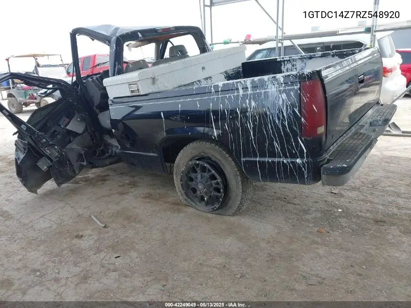 1994 GMC Sierra C1500 VIN: 1GTDC14Z7RZ548920 Lot: 42249049