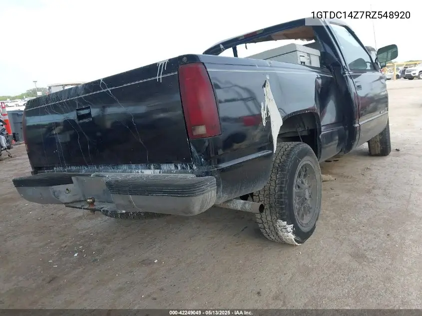 1994 GMC Sierra C1500 VIN: 1GTDC14Z7RZ548920 Lot: 42249049