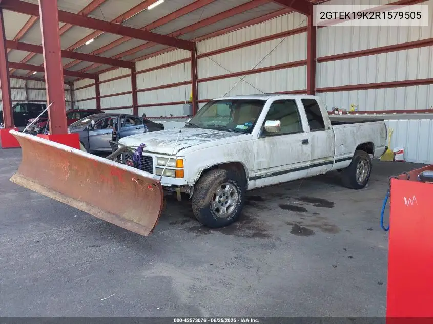 1994 GMC Sierra K1500 VIN: 2GTEK19K2R1579505 Lot: 42573076