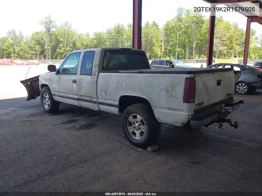 1994 GMC Sierra K1500 VIN: 2GTEK19K2R1579505 Lot: 42573076