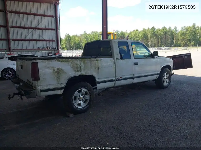 1994 GMC Sierra K1500 VIN: 2GTEK19K2R1579505 Lot: 42573076