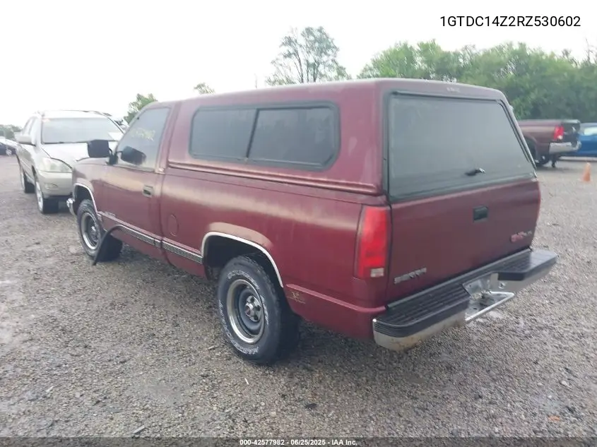 1994 GMC Sierra C1500 VIN: 1GTDC14Z2RZ530602 Lot: 42577982