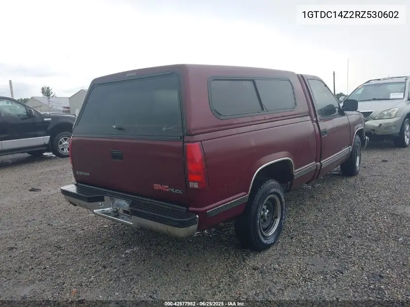 1994 GMC Sierra C1500 VIN: 1GTDC14Z2RZ530602 Lot: 42577982