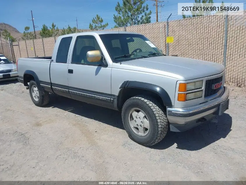 1994 GMC Sierra K1500 VIN: 2GTEK19K9R1548669 Lot: 42614840