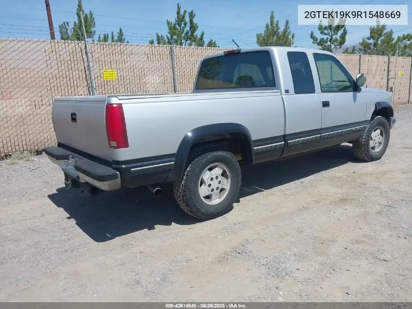 1994 GMC Sierra K1500 VIN: 2GTEK19K9R1548669 Lot: 42614840