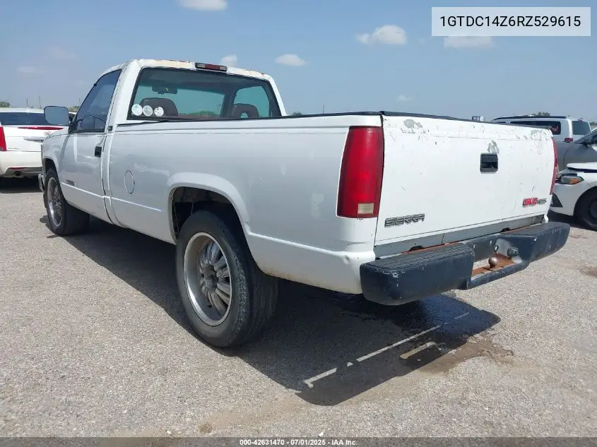 1994 GMC Sierra C1500 VIN: 1GTDC14Z6RZ529615 Lot: 42631470