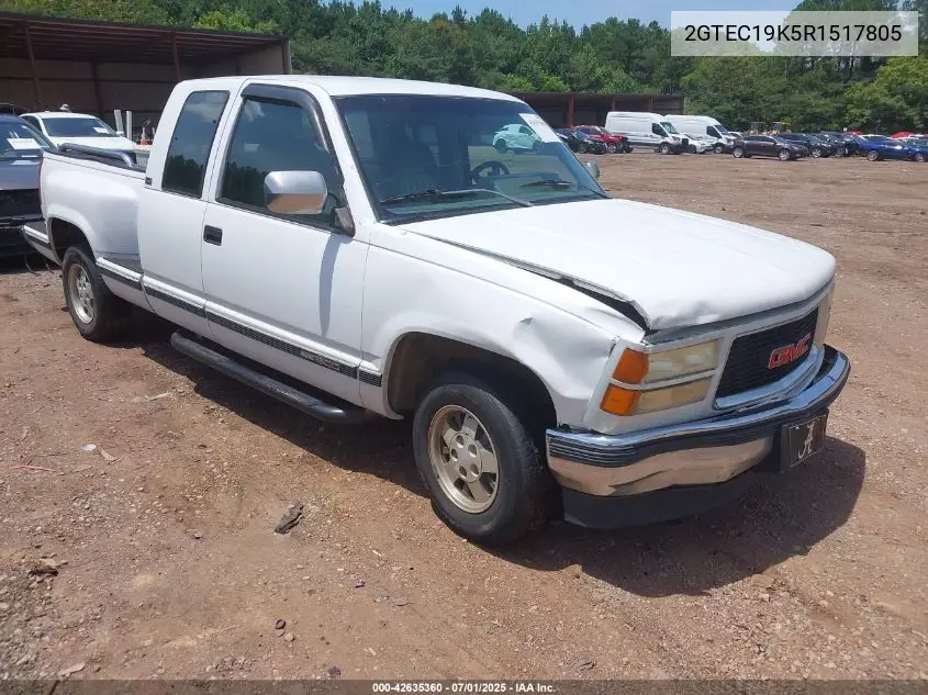 2GTEC19K5R1517805 1994 GMC Sierra C1500